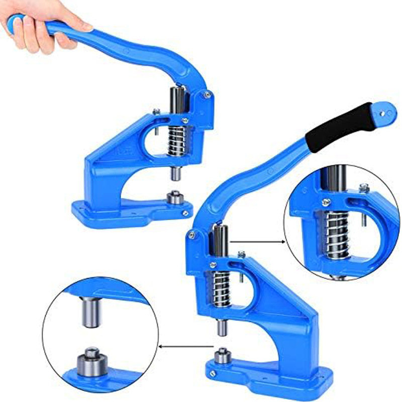 Leatherwork Hand Press - Handmatige drukknopmachine voor het plaatsen van