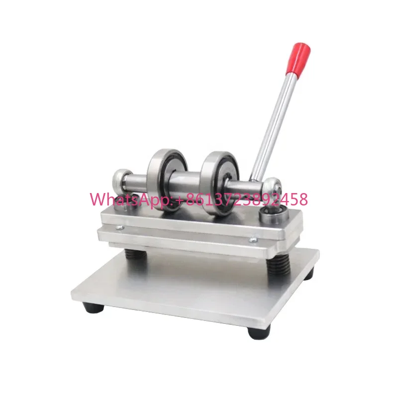 Leatherwork Hand Press - Handpers snijgereedschap, invoerbreedte 15cm, voor leerbewerking,