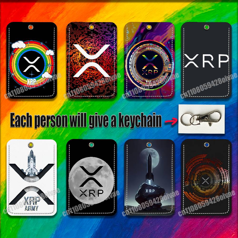 Leatherwork Wallet - Xrp Ripple Crypto Digitale Valuta Voor