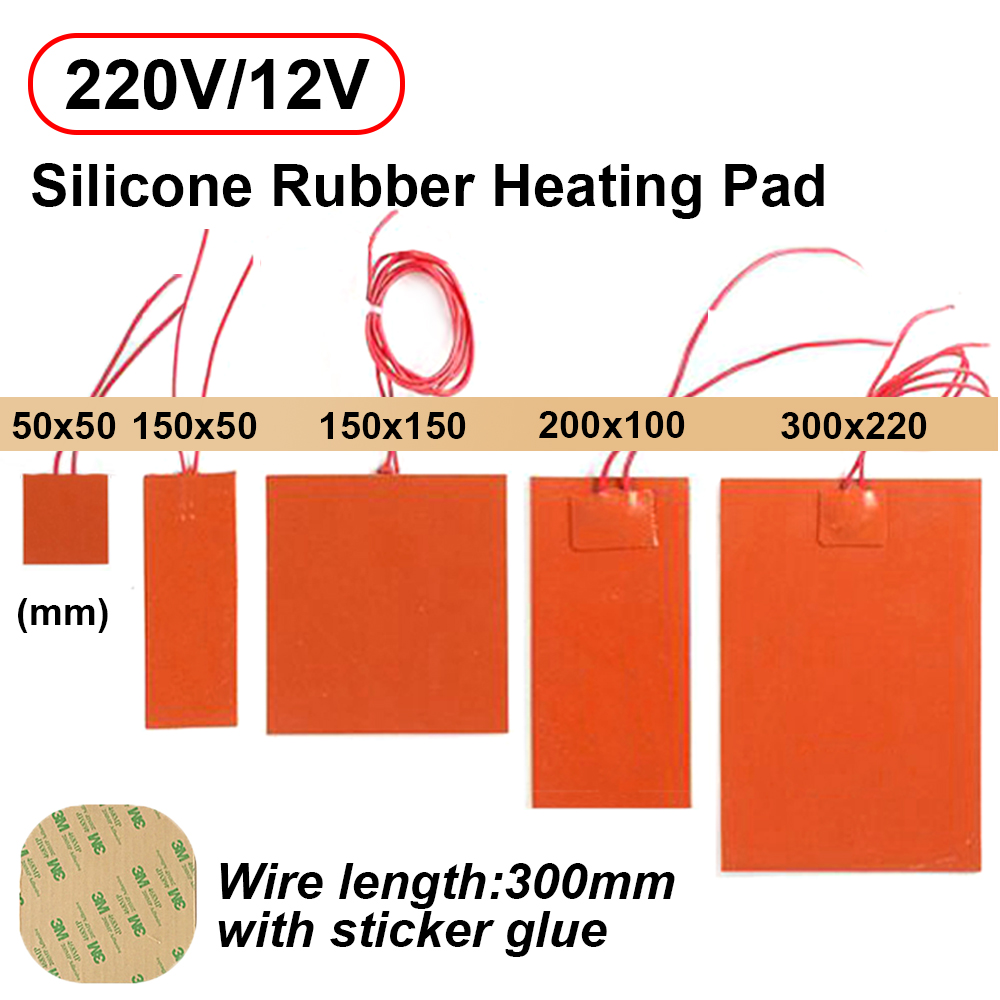 Contact Cement Leather - 12V 220V Siliconen Rubber Verwarming Pad