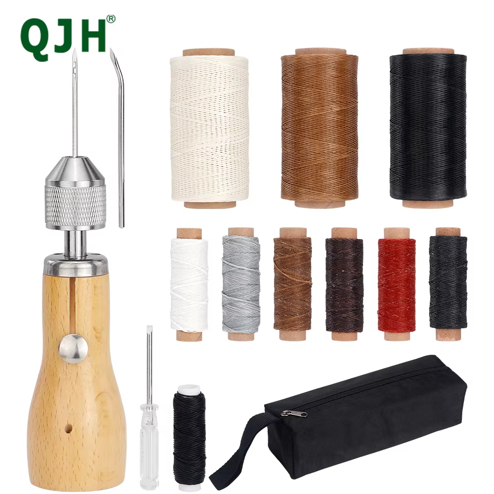 Leatherwork Awl - Reparatieset voor leer - Naai- en