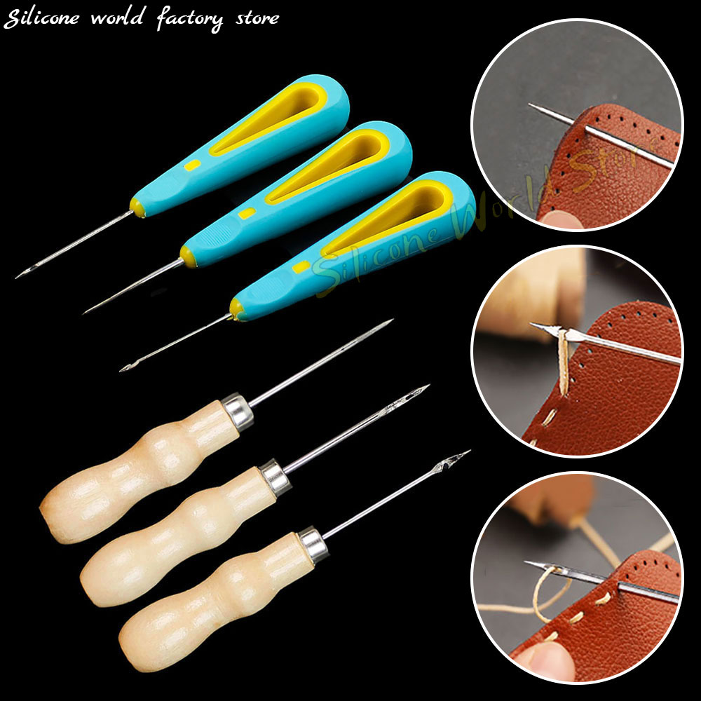Leatherwork Awl - Handgemaakte lederen pons, awl, conusvormige recht-