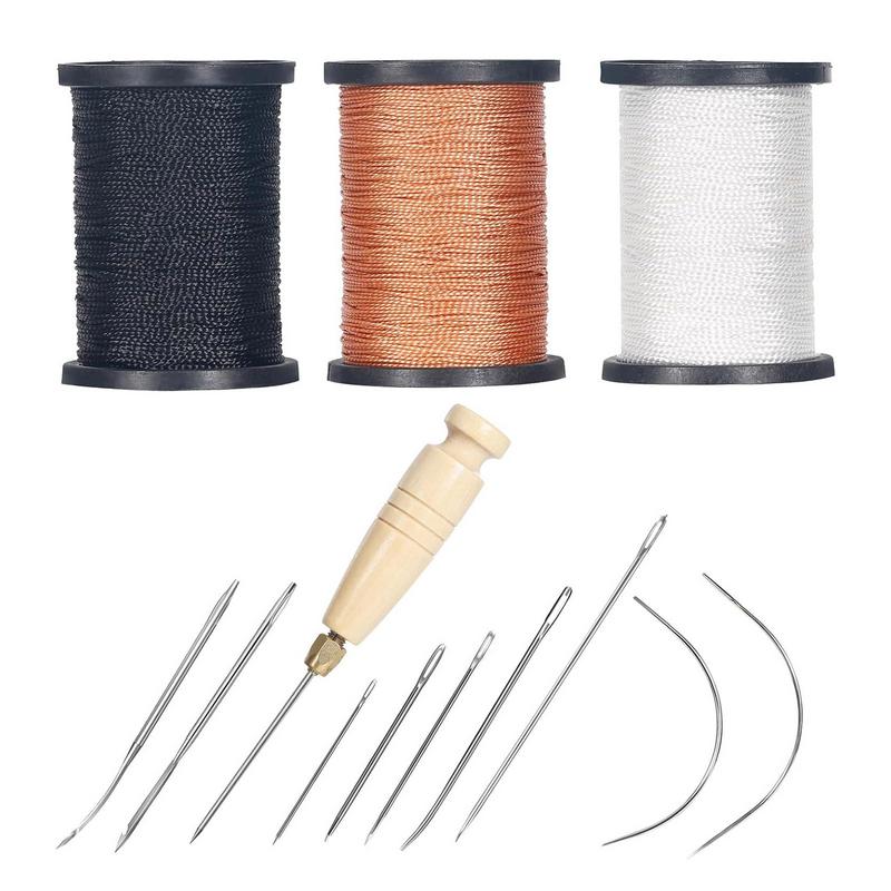 Leatherwork Awl - Lederen Stikset Heavy Duty Naaiset Lederbewerking