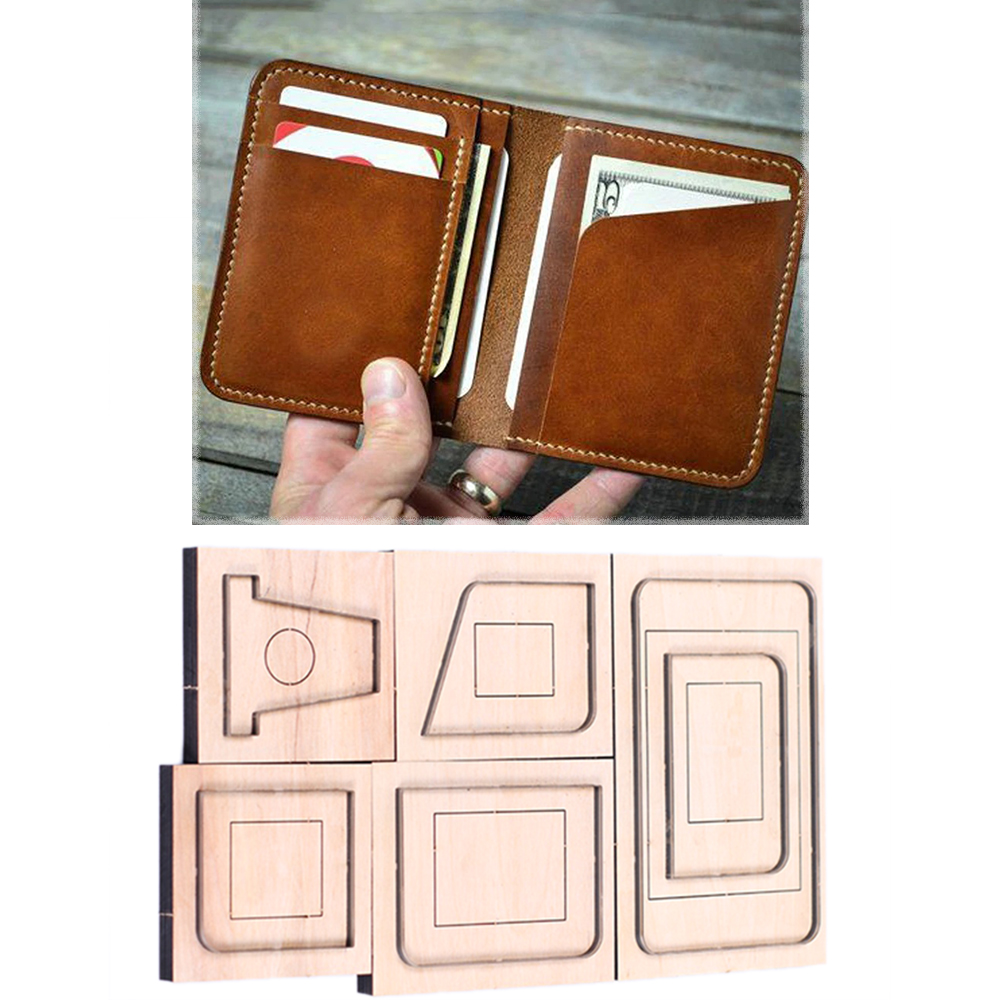 Leatherworking Equipment - DIY leer ambachtelijke eenvoudige kaarthouder kleine