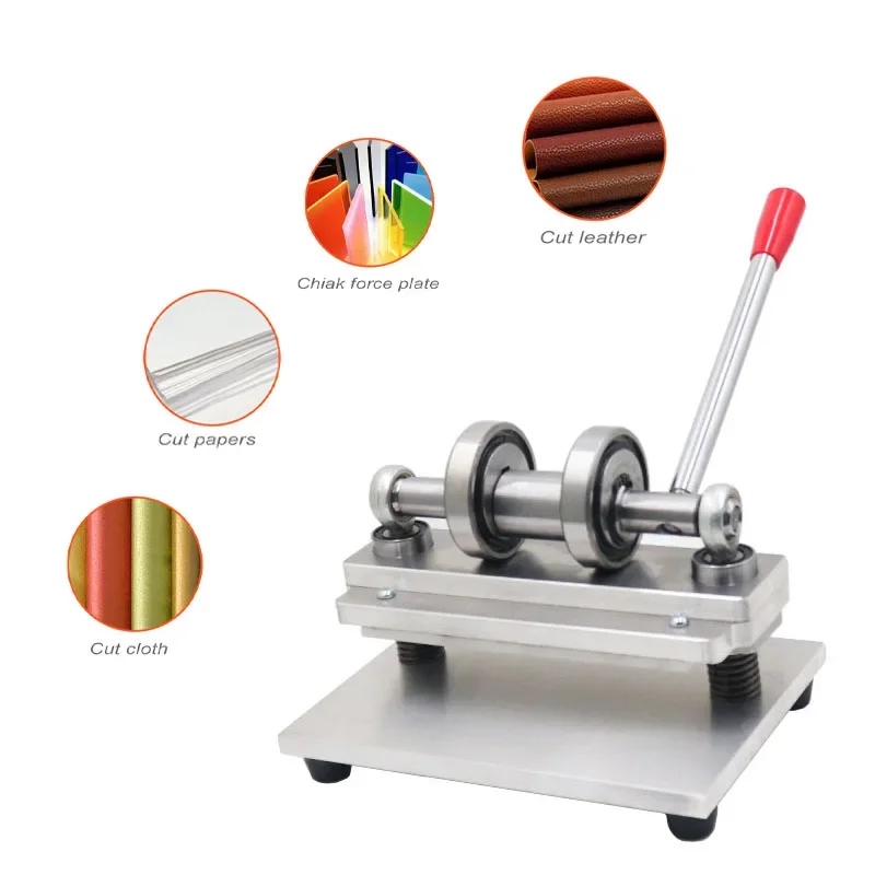 Leatherwork Hand Press - Handpers snijgereedschap voor leerbewerking, DIY-stempelmes, snijpatroon,