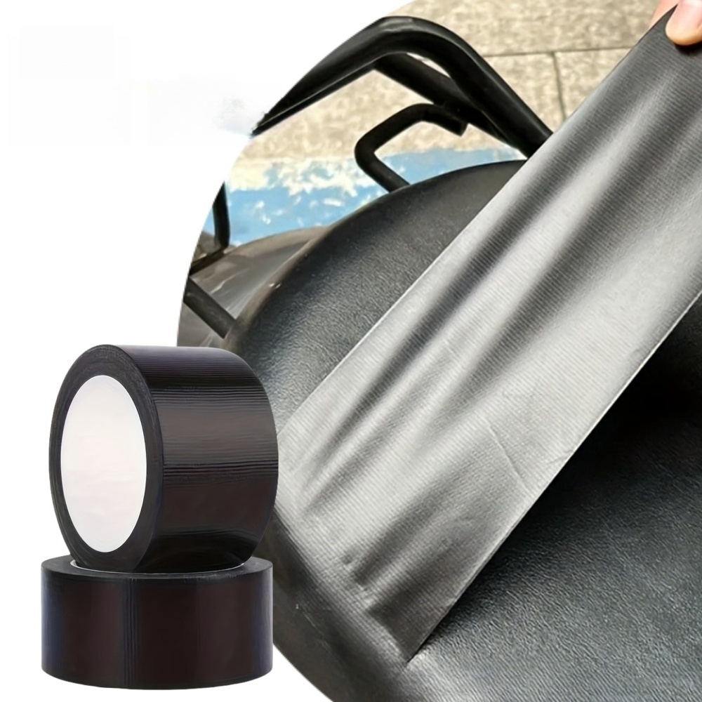 Contact Cement Leather - 1-rol zwarte zelfklevende lederen reparatietape voor