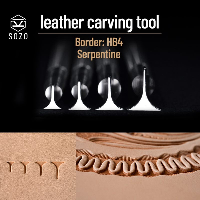 Leatherworking Equipment - Sozo HB4 Lederen Ambachtelijke Werk Stempelen