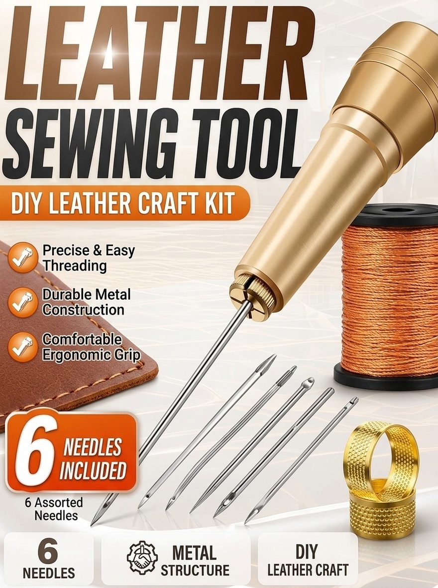 Lederen naaigereedschap, handn - Leatherwork Awl recensie en prijs