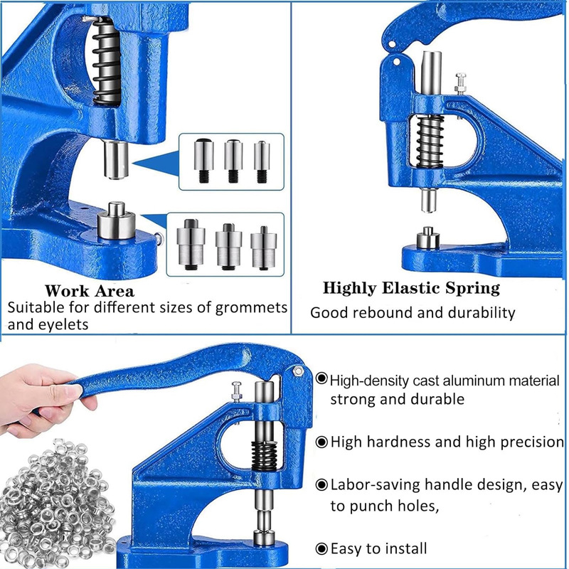 Handmatige drukknopmachine voo - Leatherwork Hand Press recensie en prijs