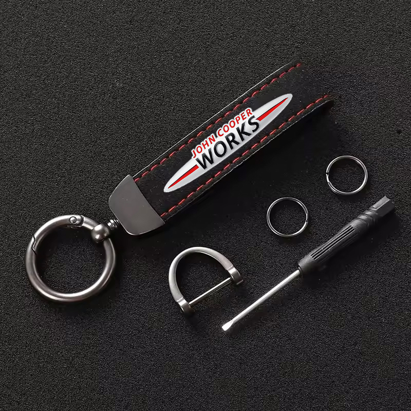 Sleutelhanger met Mini WORKS C - Leather Work For Car recensie en prijs