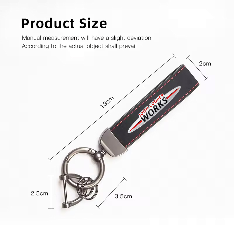 Sleutelhanger met Mini WORKS C - Leather Work For Car recensie en prijs