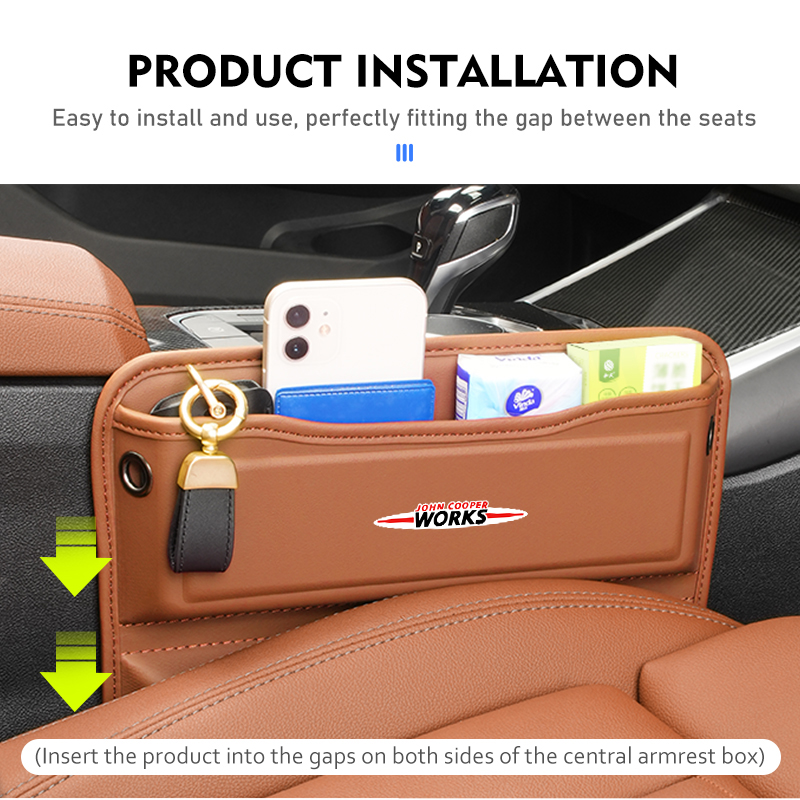 Autostoel Gap Organizer Ledere - Leather Work For Car recensie en prijs