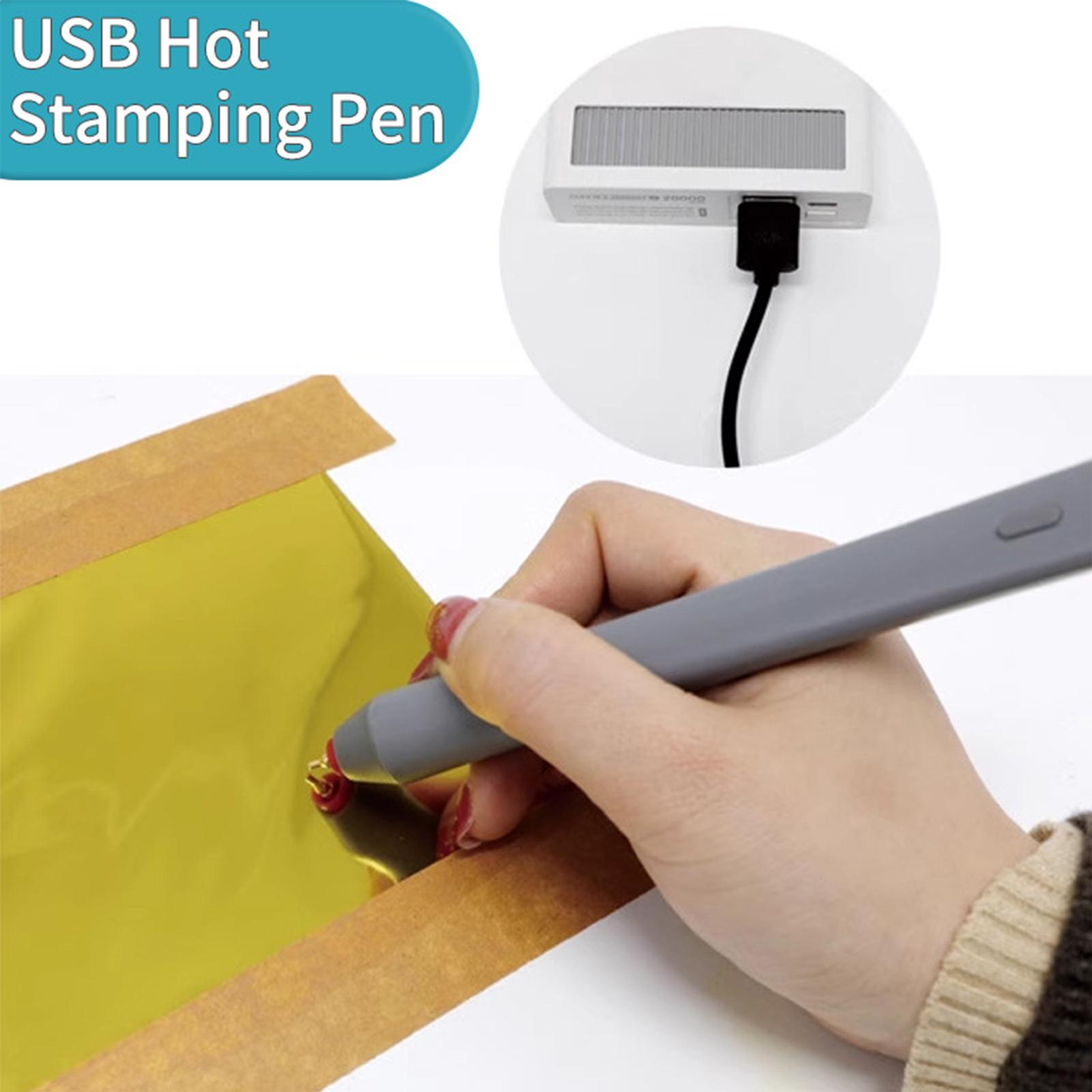 Hot Foil Pen-stempelset met 4  - Leatherworking Equipment recensie en prijs