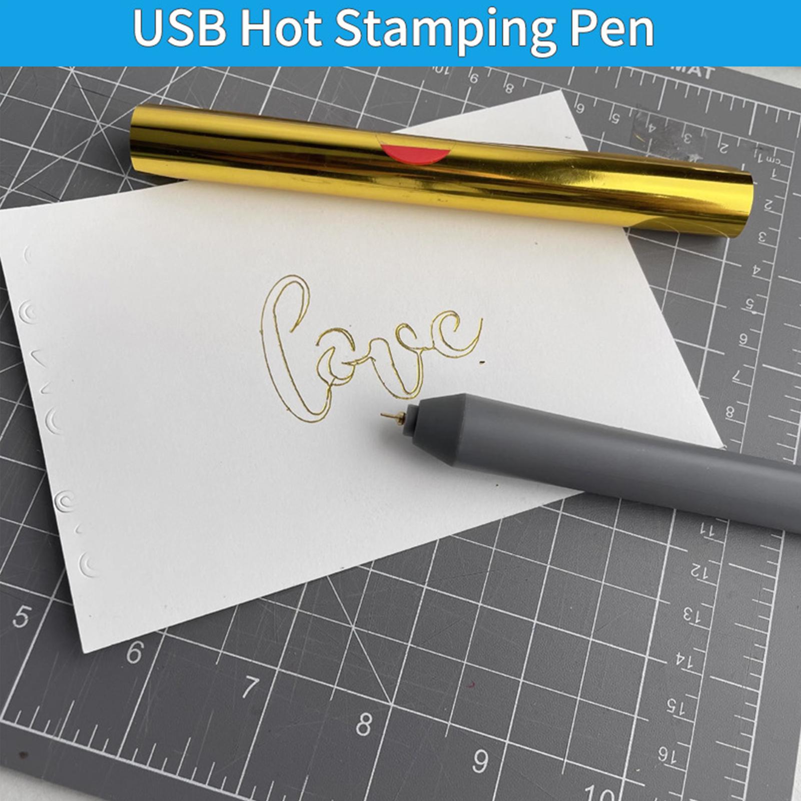Hot Foil Pen-stempelset met 4  - Leatherworking Equipment recensie en prijs