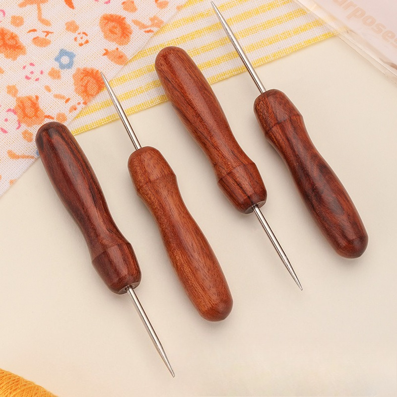 Professionele lederen houten h - Leatherwork Awl recensie en prijs