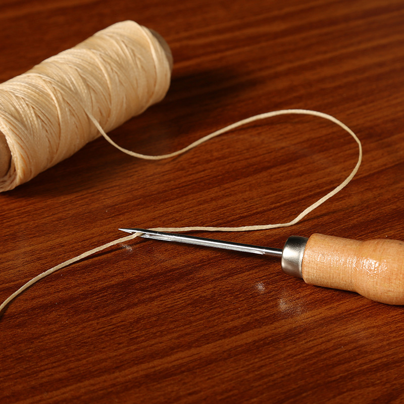 Lederen priem houten handvat p - Leatherwork Awl recensie en prijs