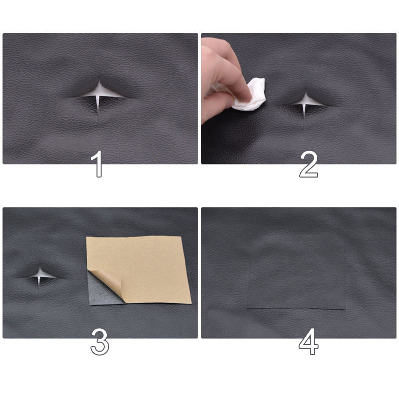 Lederen reparatiepatch zelfkle - Contact Cement Leather recensie en prijs
