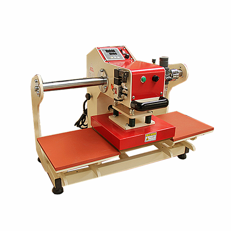 Dubbele station warmtepersmach - Leatherwork Hand Press recensie en prijs