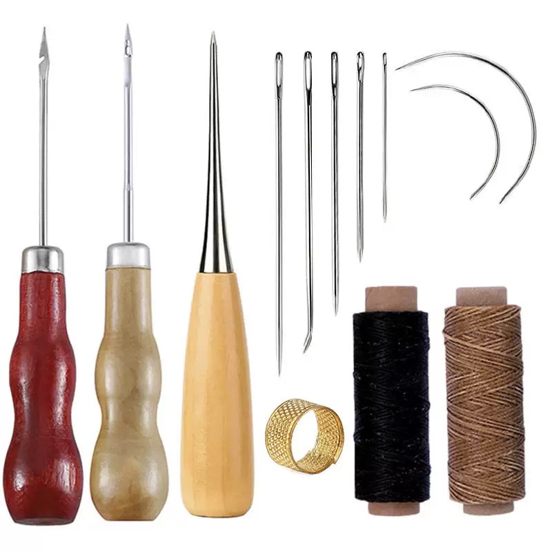 13-delige lederen naaiset hand - Leatherwork Awl recensie en prijs