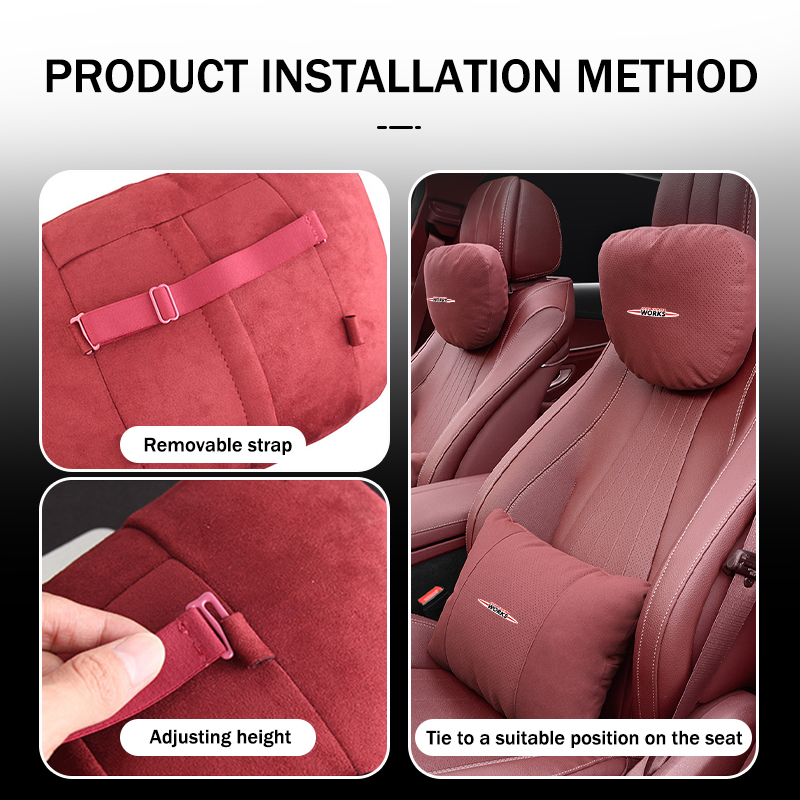 Auto hoofdsteun lendensteun ne - Leather Work For Car recensie en prijs