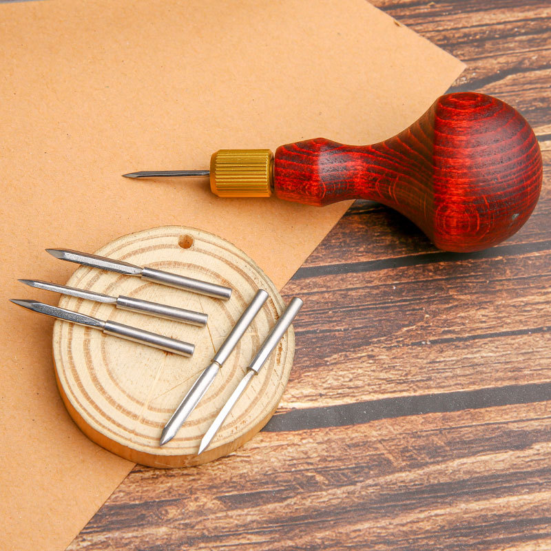 1Set DIY Lederen Punch Priem H - Leatherwork Awl recensie en prijs