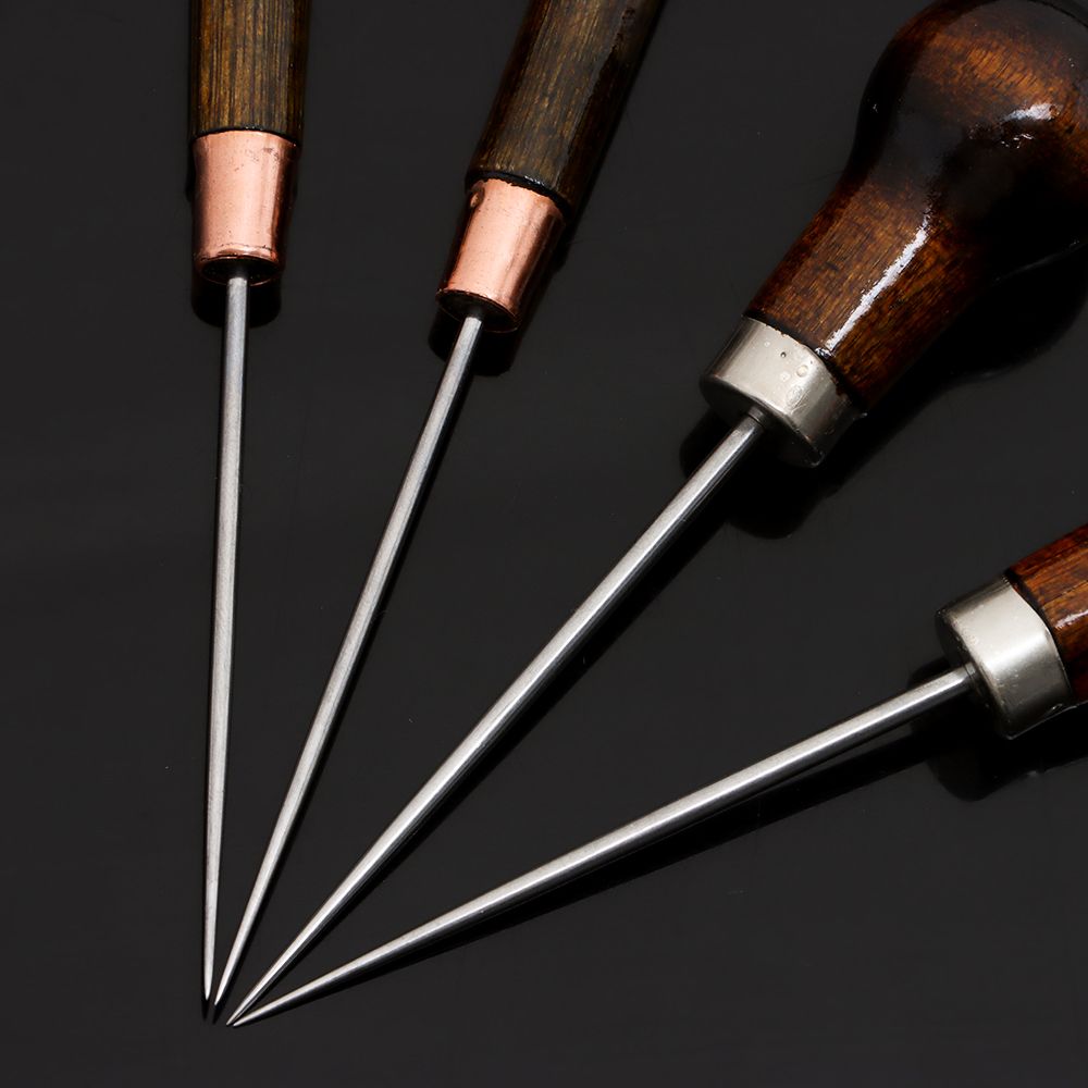 1Pc Stiksels Priem Houten Hand - Leatherwork Awl recensie en prijs