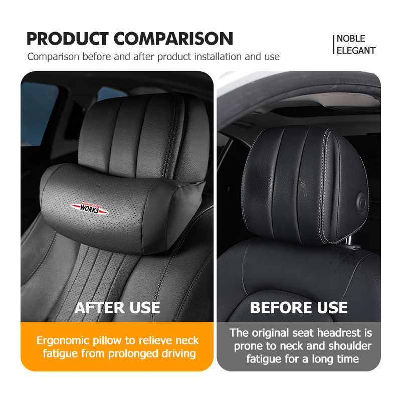 Lederen Auto Hoofdsteun Nekste - Leather Work For Car recensie en prijs