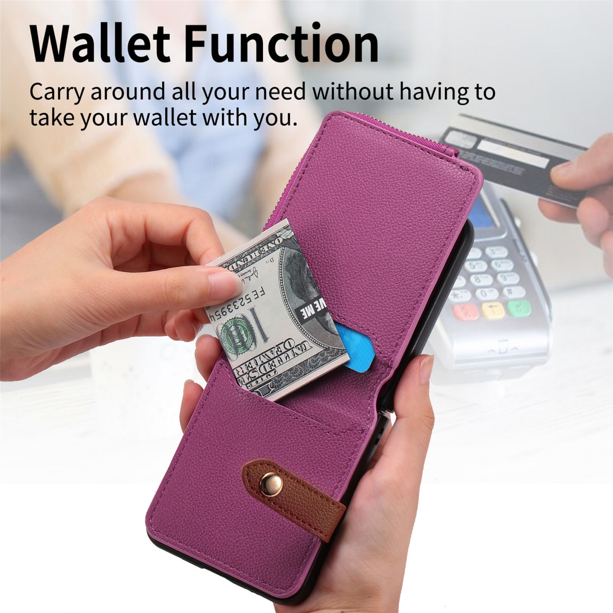 Luxe kaarthouder telefoonhoesj - Leatherwork Wallet recensie en prijs