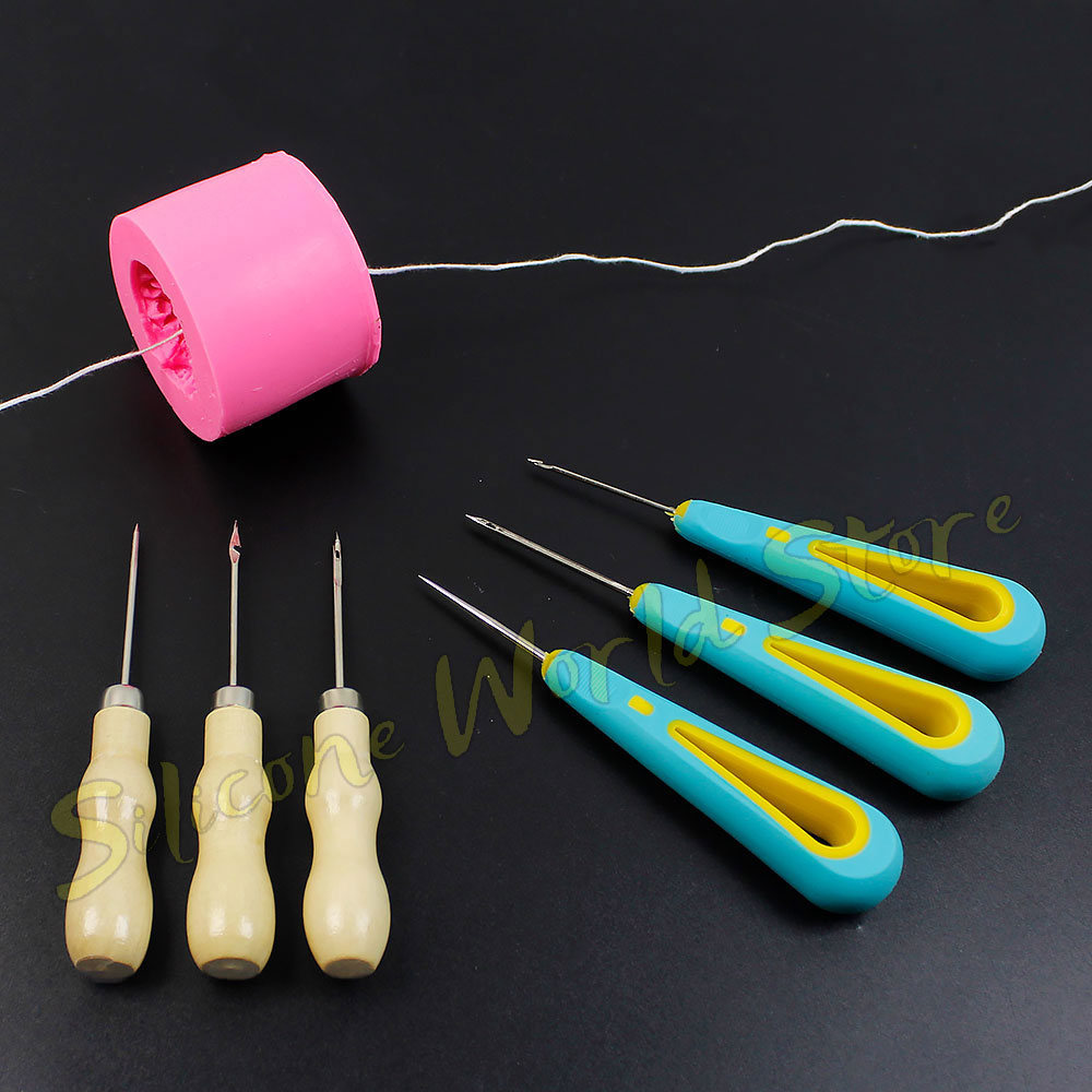Handgemaakte lederen pons, awl - Leatherwork Awl recensie en prijs