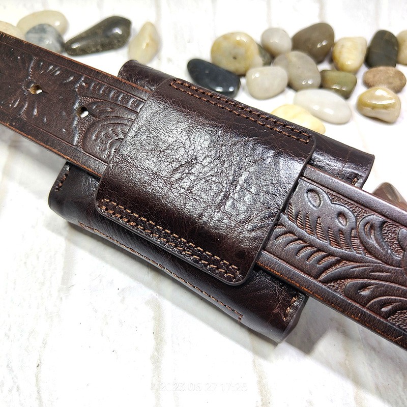 Blongk Mini Heuptas Dunne Riem - Leatherwork Wallet recensie en prijs