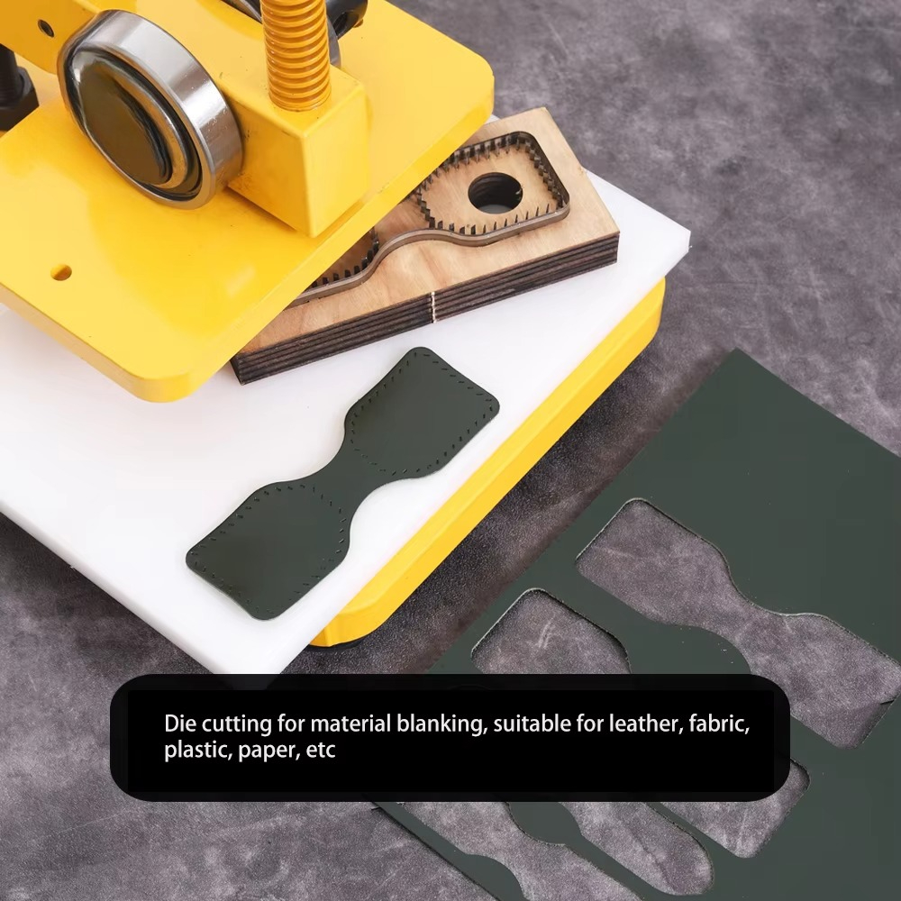 Handmatige handpers voor het s - Leatherwork Hand Press recensie en prijs