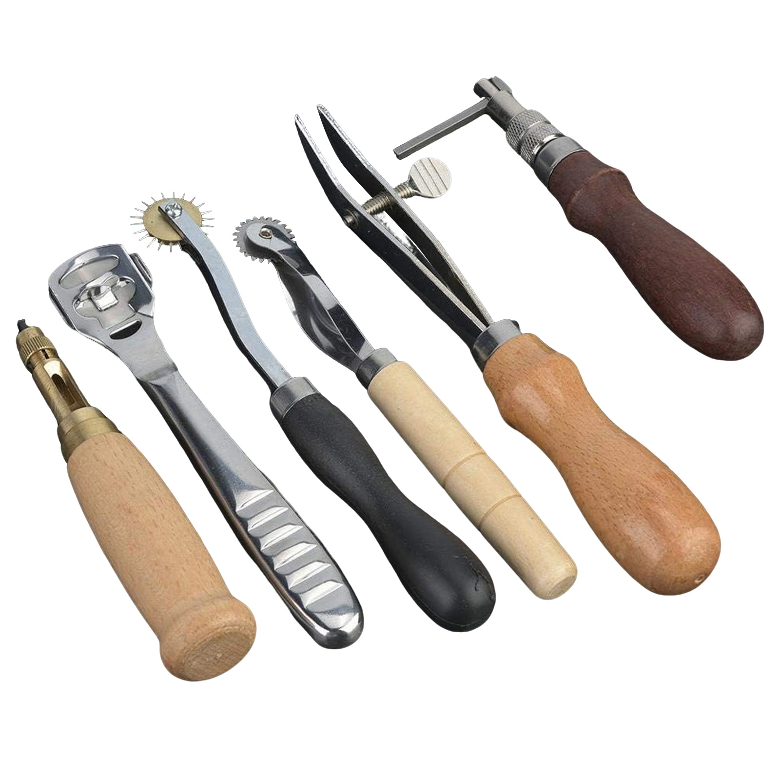 Lederen gereedschap, 19-delige - Leatherworking Equipment recensie en prijs