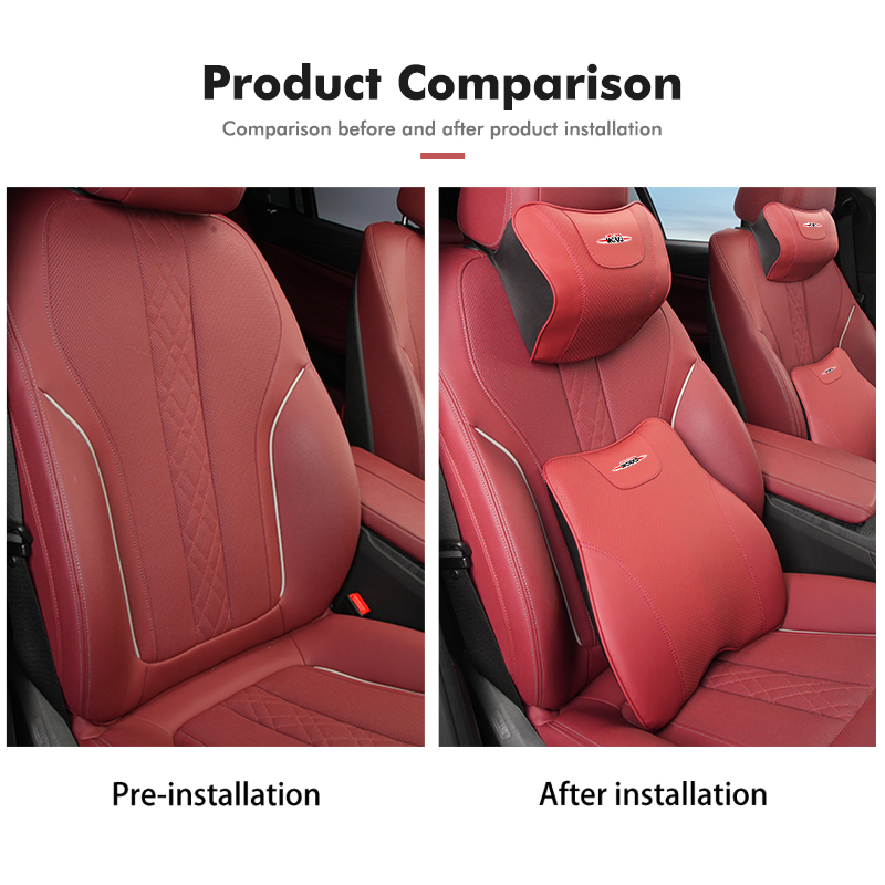 Voor MINI Auto Hoofdsteun Lend - Leather Work For Car recensie en prijs