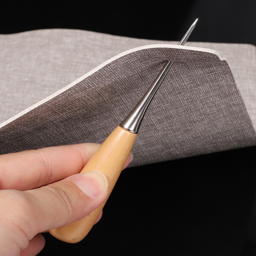 2 stuks lederen handnaaigereed - Leatherwork Awl recensie en prijs