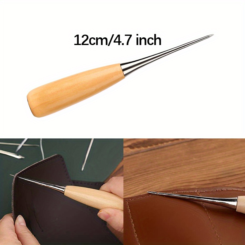 2 stuks lederen handnaaigereed - Leatherwork Awl recensie en prijs