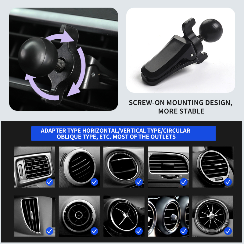 Auto Air Vent Gravity Telefoon - Leather Work For Car recensie en prijs