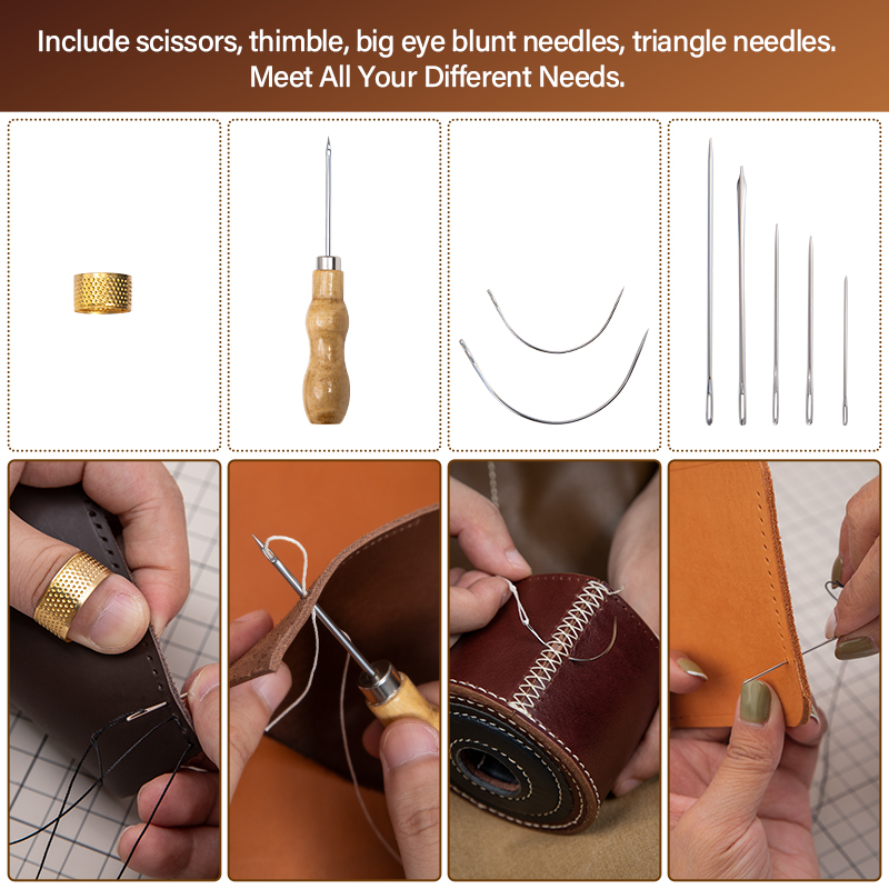 WUTA lederen reparatieset scho - Leatherwork Awl recensie en prijs