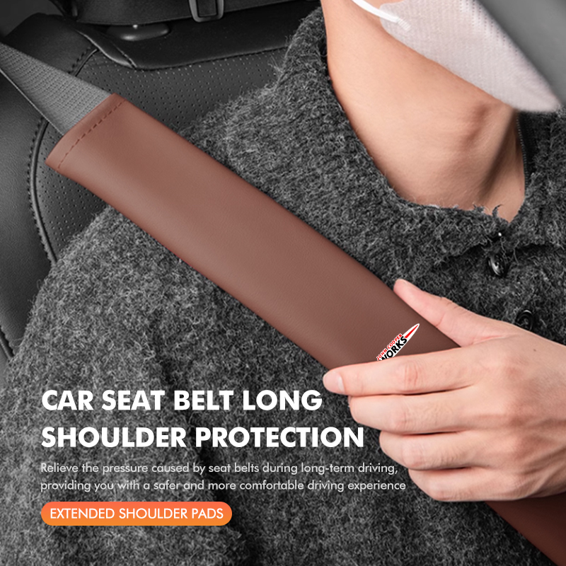 Voor MINI Autogordel Pad Schou - Leather Work For Car recensie en prijs