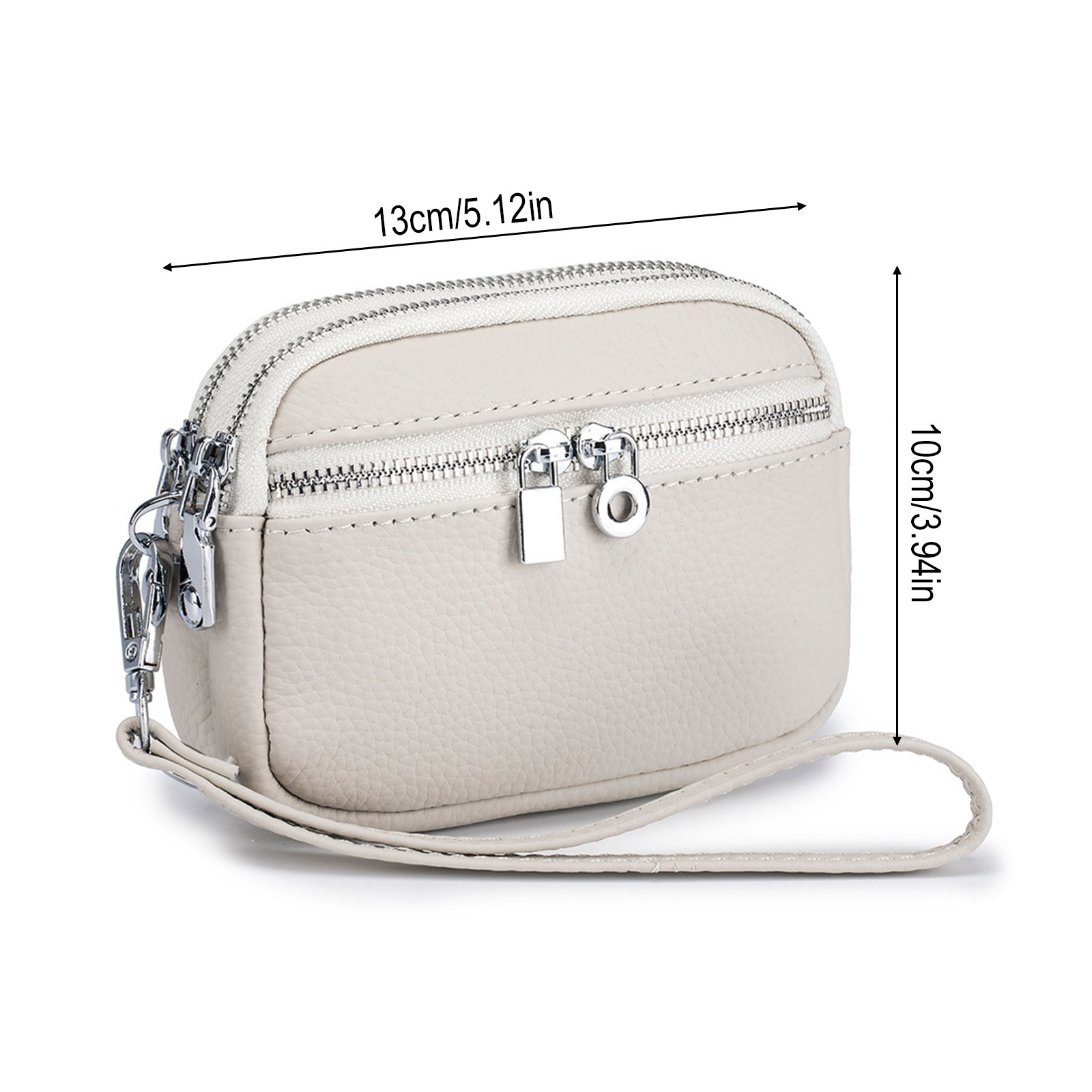 Dames mini crossbody tas met d - Leatherwork Wallet recensie en prijs
