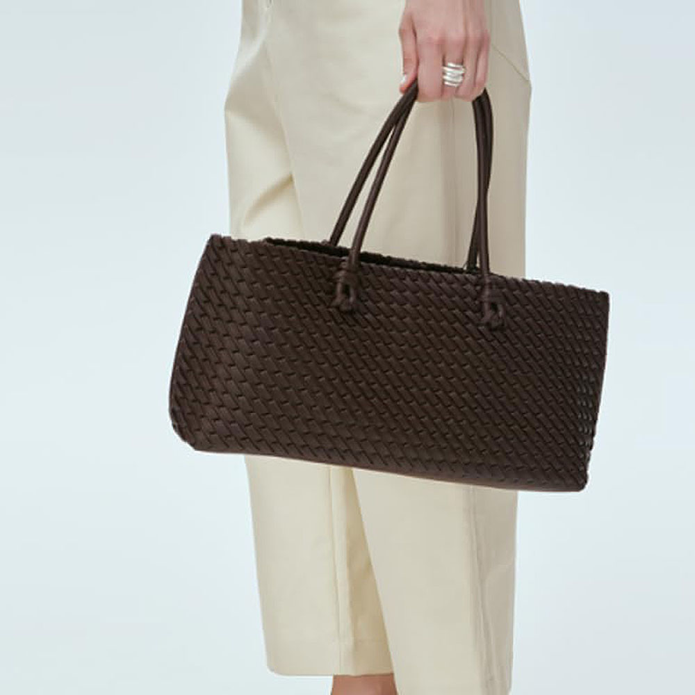 Geweven Tote Bag Dames Grote S - Leatherwork Wallet recensie en prijs