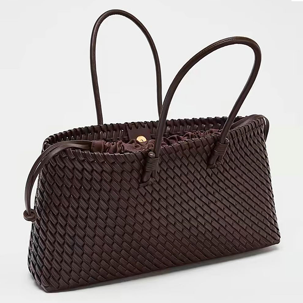 Geweven Tote Bag Dames Grote S - Leatherwork Wallet recensie en prijs