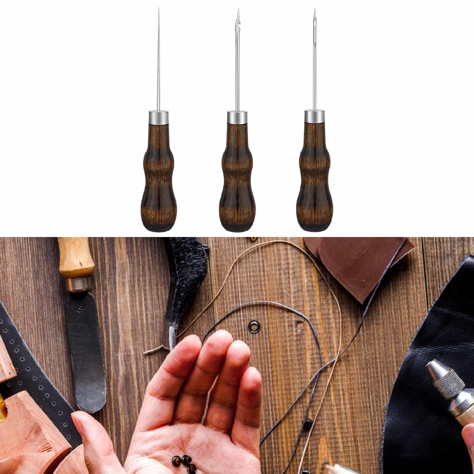 Handnaaigereedschapset met naa - Leatherwork Awl recensie en prijs