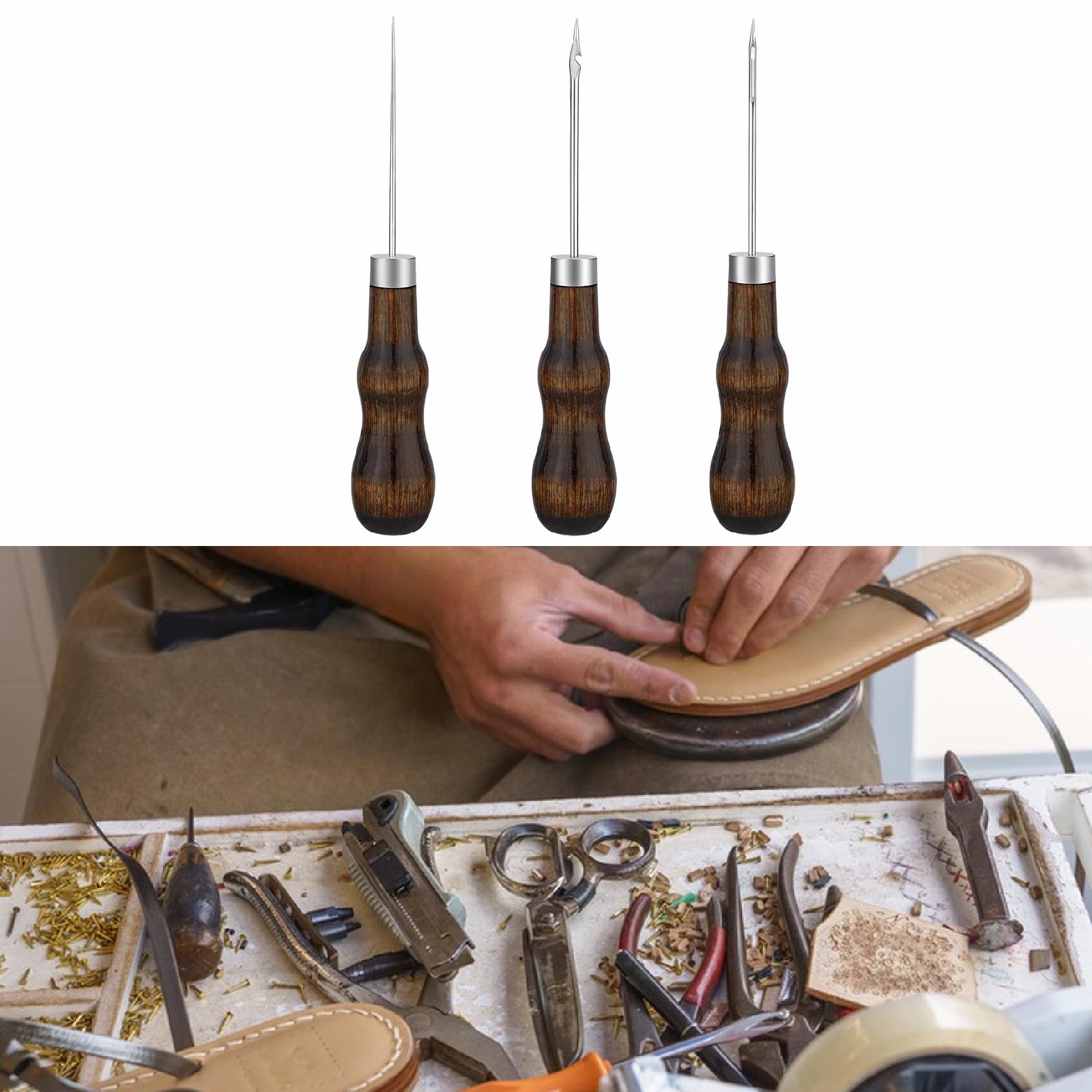 Handnaaigereedschapset met naa - Leatherwork Awl recensie en prijs