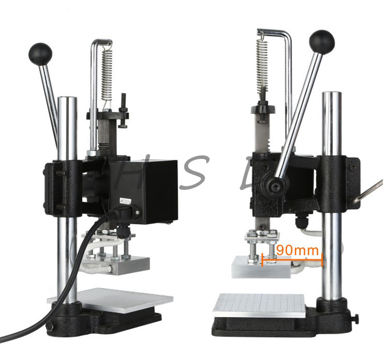 Handmatige warmtepers-stempelm - Leatherwork Hand Press recensie en prijs
